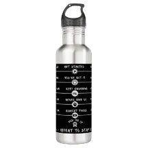 Motivationnel Temps Marker Bouteille d'eau | Hydra