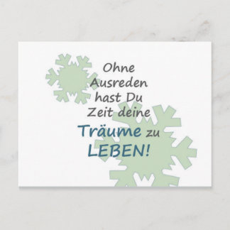 Motivationskarte mit tollen Spruch Briefkaart
