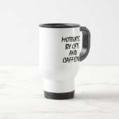 Motivé tasse par de chats et de café voyage (Devant droit)