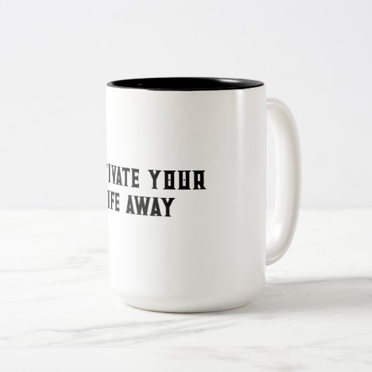 Motiveer Mok (Voorkant rechts)