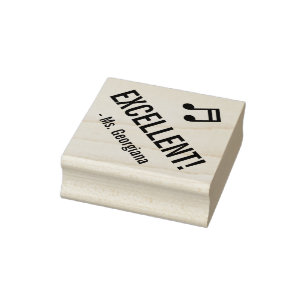 Motiveren "UITSTEKEND!" Het sorteren Rubberzegel Rubberstempel