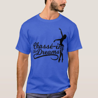Motiverende balletquote retro t-shirt