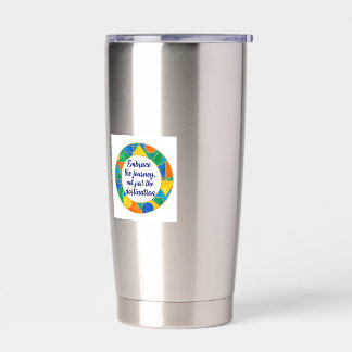 Motiverende Beker – Verbetering van de Reisontwerp Geïsoleerde Drinkbeker