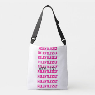 Motiverende boodschappentas crossbody tas
