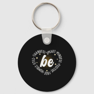 Motiverende citat ontwerp inspiratie positieve zeg sleutelhanger