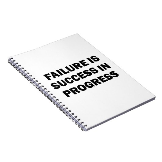 Motiverende citaten voor succes notitieboek (Rechterzijde)