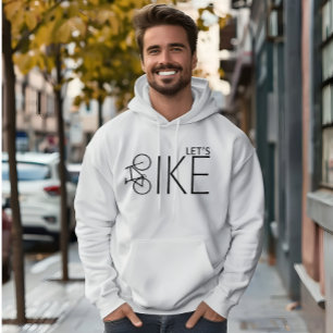 Motiverende fietser citaat - Grappige fietsen Hoodie