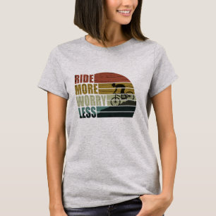 Motiverende fietser - Grappige fietscitaten T-shirt