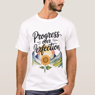 Motiverende Groeimentaliteit Quote T-shirt