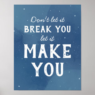 Motiverende Inspirerende Citaat Kunst Poster