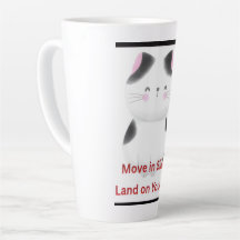 Motiverende kat grafische T-shirt