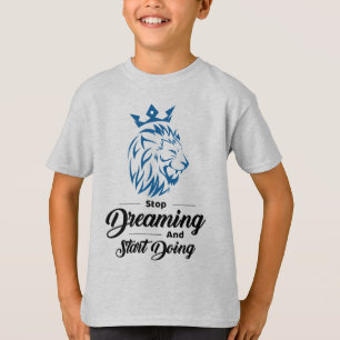 Motiverende Leeuwen Jongens T-Shirt