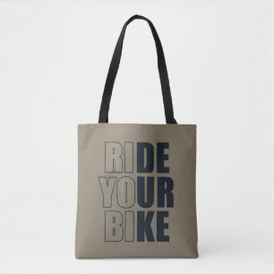 Motiverende Mountainbike Quote - Grappige Fiets Draagtas