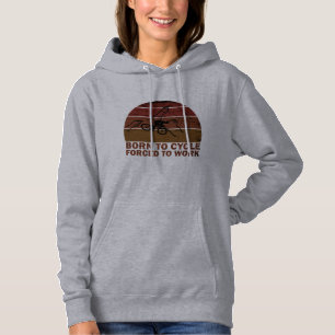 Motiverende Mountainbike-quote - Grappige fietsen Hoodie