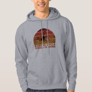 Motiverende Mountainbike-quote - Grappige fietsen Hoodie