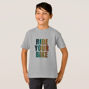 Motiverende Mountainbike-quote - Grappige fietsen T-shirt