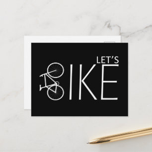 Motiverende mountainbike-quotes feestdagenkaart