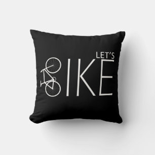 Motiverende mountainbike-quotes kussen