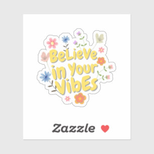 Motiverende Quote Sticker