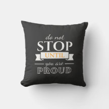 Motiverende Quote Stop Niet Totdat Je Trots Bent