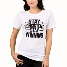 Motiverende Quote T-shirt voor Vrouwen