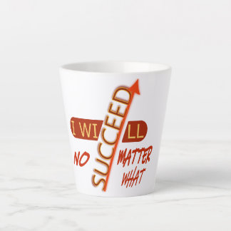 Motiverende Spreuk Ik Zal Succeederen Wat Er Ook G Latte Mok