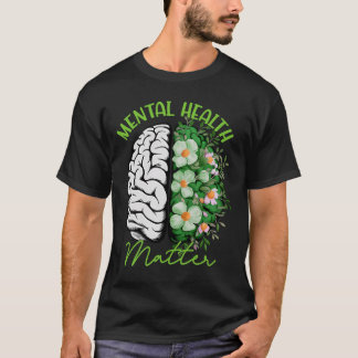 Motiverende Steun Krijger Geestelijke Gezondheidsp T-shirt