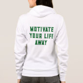 motiverende trui hoodie (Achterkant)