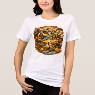 Motiverende Vrouwen Wit T-shirt