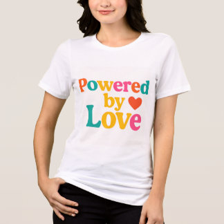 Motiverende vrouwen wit T-shirt