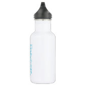 Motiverende watertracker waterfles  (Rechts)