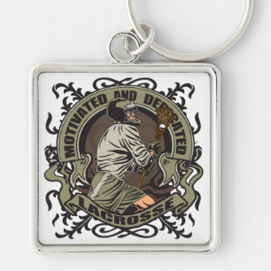 Motivering lacrosse sleutelhanger