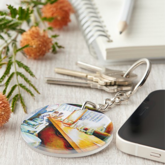 Motivering, logica om te rechtvaardigen sleutelhanger (Voorkant Rechts)