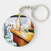 Motivering, logica om te rechtvaardigen sleutelhanger (Achterkant)