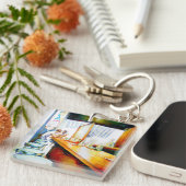 Motivering, logica om te rechtvaardigen sleutelhanger (Voorkant Rechts)