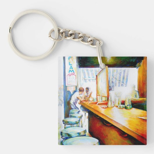 Motivering, logica om te rechtvaardigen sleutelhanger (voorkant)