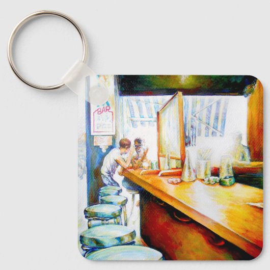 Motivering, logica om te rechtvaardigen sleutelhanger (Voorkant)