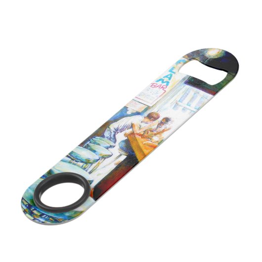 Motivering, logica om te rechtvaardigen speed flessenopener (Achterkant Gekanteld)