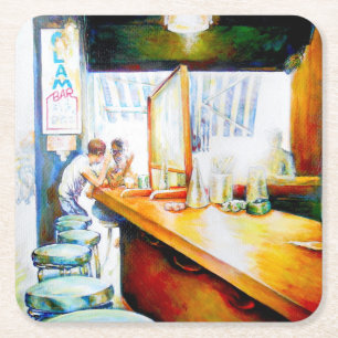 Motivering, logica om te rechtvaardigen vierkante kartonnen onderzetter