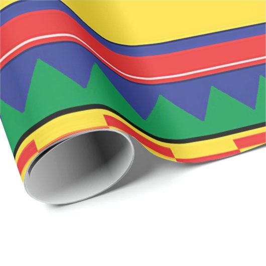 Motivering seamless pattern string cadeaupapier (Rol Hoek)