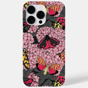 Motivering voor roze hydrangea Case-Mate iPhone 14 pro max hoesje