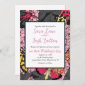 Motivering voor roze hydrangea kaart (Voorkant / Achterkant)