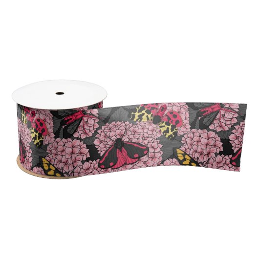 Motivering voor roze hydrangea lint (Spoel)