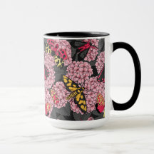 Motivering voor roze hydrangea