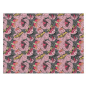 Motivering voor roze hydrangea tafelkleed (Voorkant (Horizontaal))