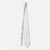 Motivos indígenas Yanomamis Brasileiros Stropdas (Achterkant)