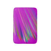 Motley abstract stripes on fuchsia color badmat (Voorkant Verticaal)