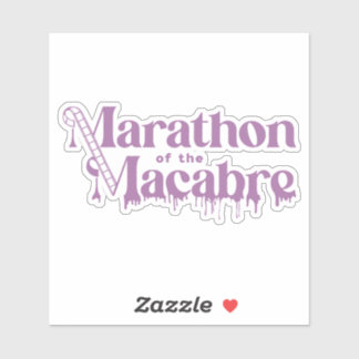 MOTM24 Sticker - Paarse op wit