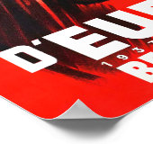 Moto 1937 Bern course vintage Poster (Coin)