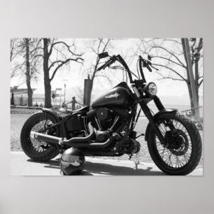 Moto Classic Étonnant Poster